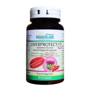 Nutrilab Liverprotect máriatövis kapszula - 60db
