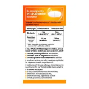 BioCo MAGNE-citrát + B6-vitamin tabletta MEGAPACK - 90db - Image 2 BioCo MAGNE-citrát + B6-vitamin tabletta MEGAPACK - 90db - Image 2