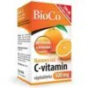BioCo C-vitamin 500mg narancs ízű rágótabletta - 100db