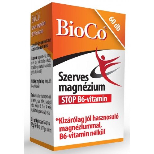 BioCo Szerves MagnĂŠzium tabletta 60x