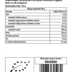 BioMenü Bio Macagyökér por - 125g - Image 3