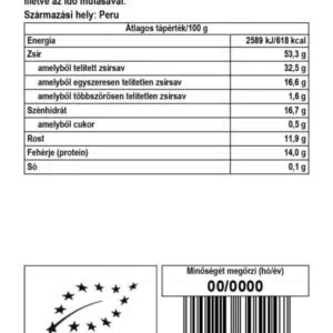 BioMenü Bio perui Kakaómassza tallér - 250g - Image 3 BioMenü Bio perui Kakaómassza tallér - 250g - Image 3