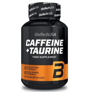 BioTech USA Caffeine-Taurine / Power Force kapszula - 60 db