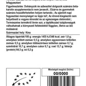 Biomenü Bio Chlorella algatabletta - 250g - Image 3
