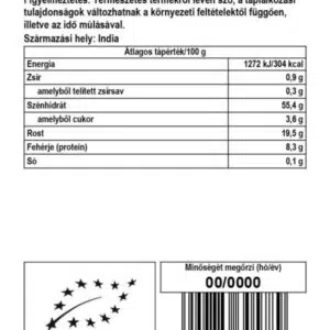 Biomenü Bio őrölt kurkuma - 60g - Image 3
