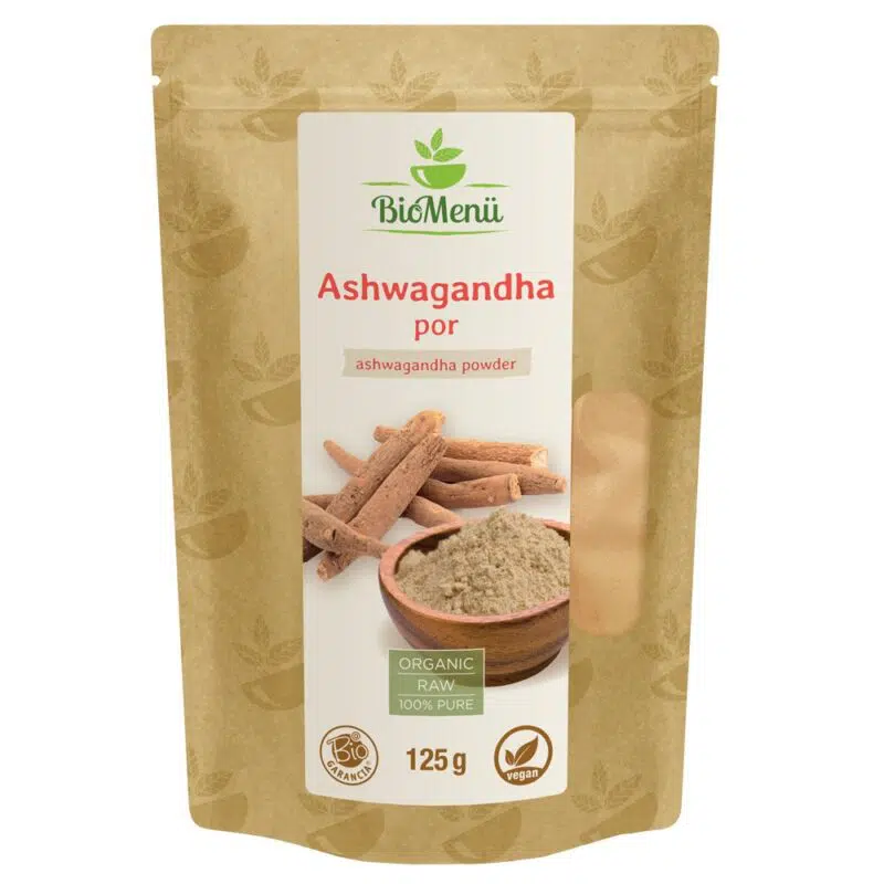 Biomenü bio ashwagandha por - 125g Biomenü bio ashwagandha por - 125g