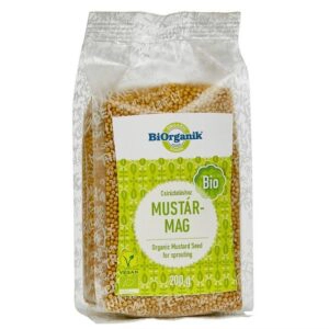 Biorganik Bio mustár mag - 200g