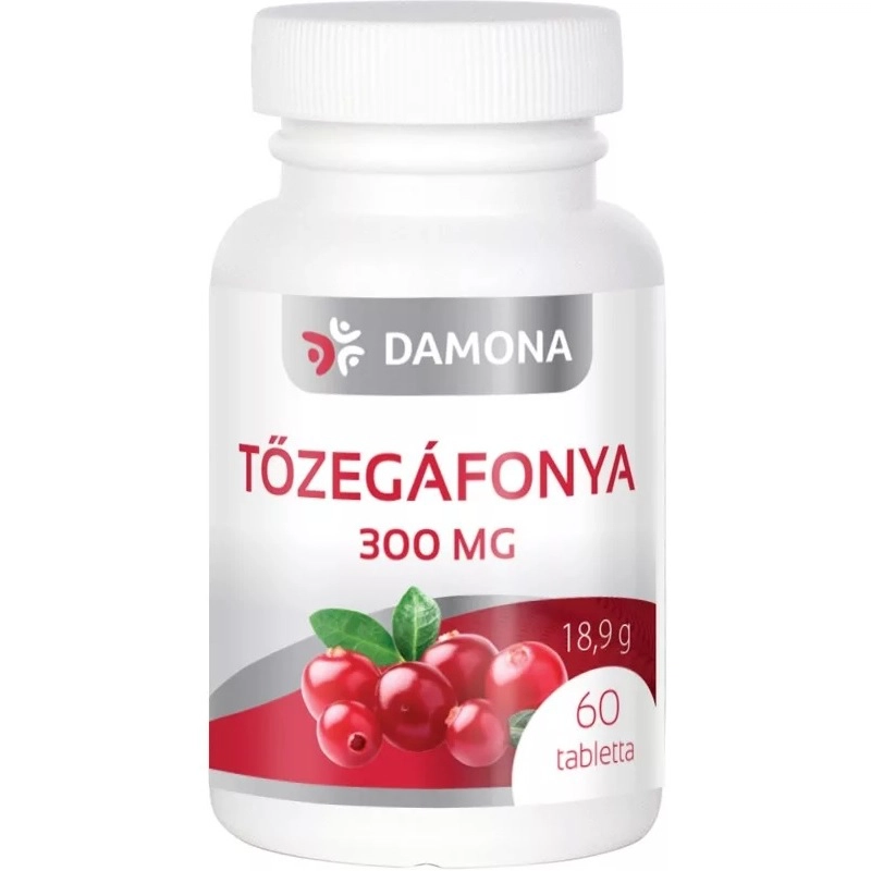 Damona tőzegáfonya tabletta - 60db Damona tőzegáfonya tabletta - 60db