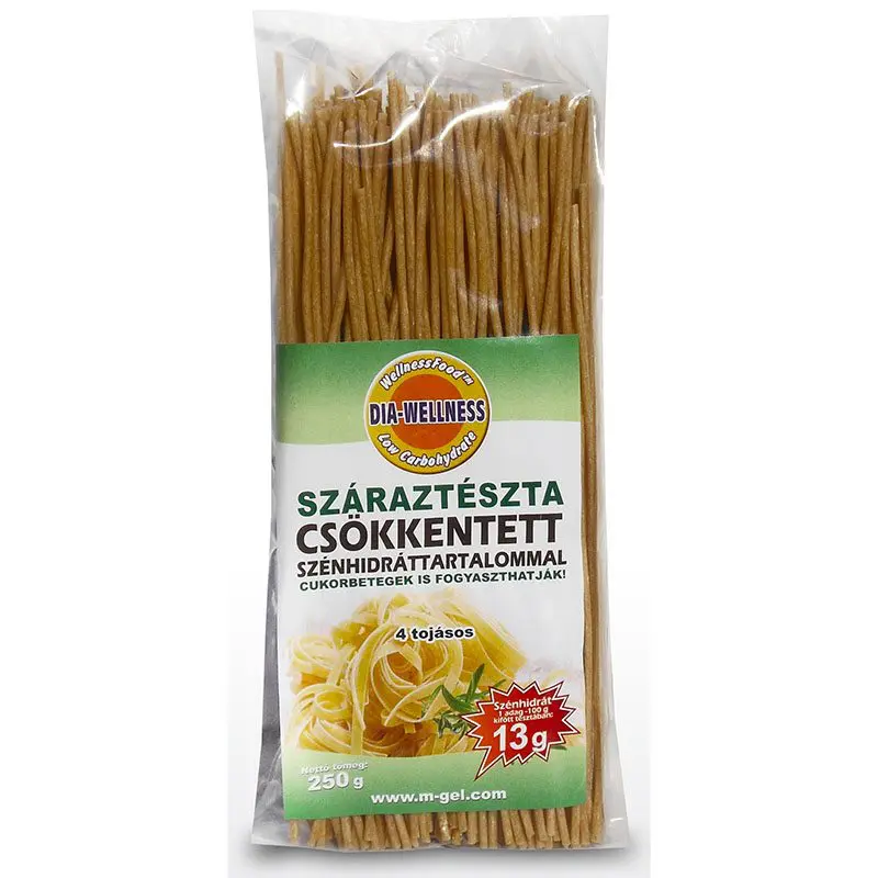 Dia-wellness száraztészta spagetti – 250g Dia-wellness száraztészta spagetti – 250g