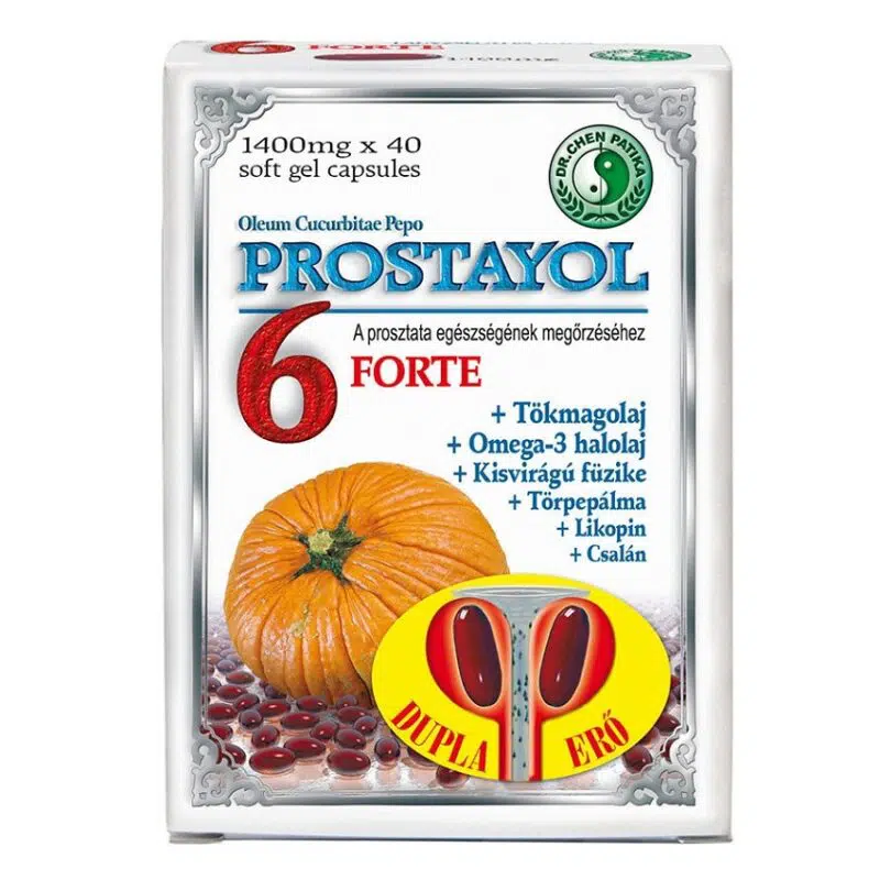 Dr. Chen Prostayol 6 Forte kapszula - 40db Dr. Chen Prostayol 6 Forte kapszula - 40db