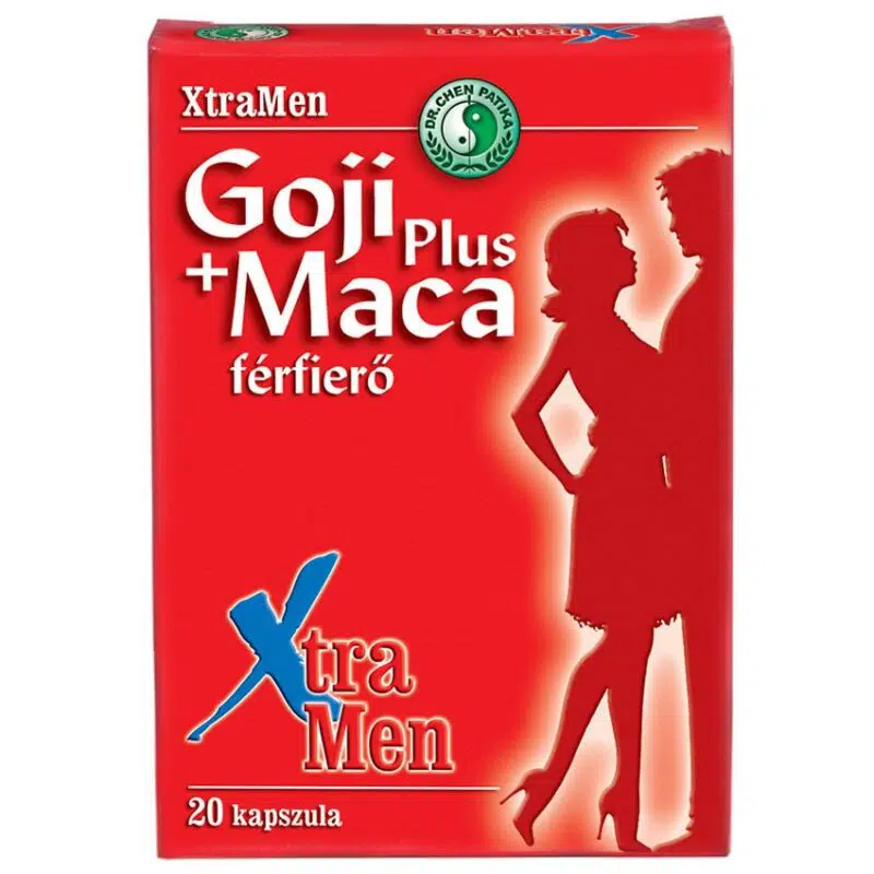 Dr. Chen goji + maca férfierő kapszula - 20db Dr. Chen goji + maca férfierő kapszula - 20db