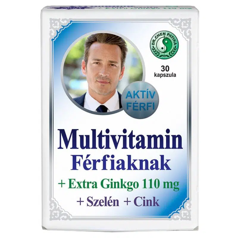 Dr. Chen multivitamin férfiaknak kapszula - 30db Dr. Chen multivitamin férfiaknak kapszula - 30db