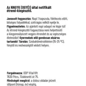 Dr. Herz Máriatövismag Olaj 500mg + E-vitamin kapszula - 60db - Image 3