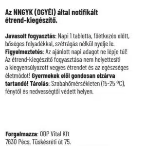 Dr. Herz Szerves Króm 250mcg tabletta - 60db - Image 3