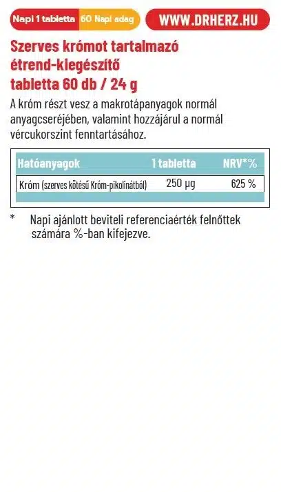 Dr. Herz Szerves Szelén 100mcg tabletta - 120db - Image 2 Dr. Herz Szerves Szelén 100mcg tabletta - 120db - Image 2