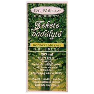 Dr. Milesz Fekete nadálytő bedörzsölő - 30ml