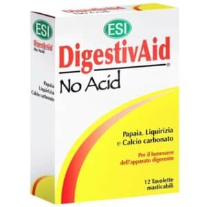 ESI Digestiv Aid - No Acid lúgosító-savlekötő tabletta - 12db