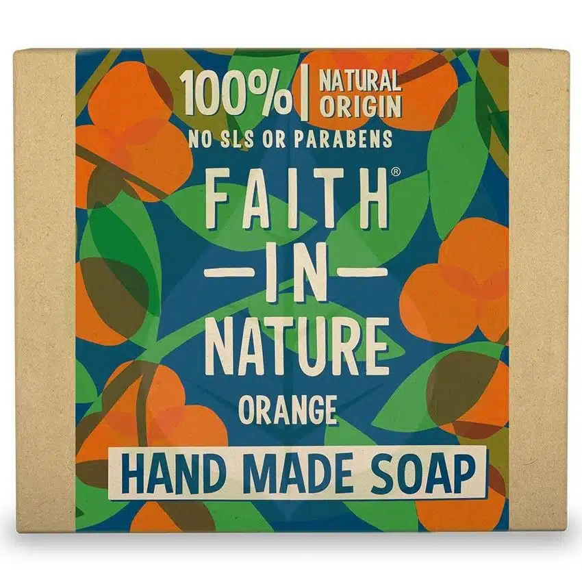 Faith in Nature narancs szappan - 100g Faith in Nature narancs szappan - 100g