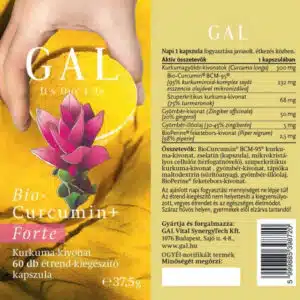 GAL Biocurcumin+ Forte kapszula - 60db