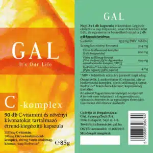 GAL C-komplex kapszula - 90db GAL C-komplex kapszula - 90db