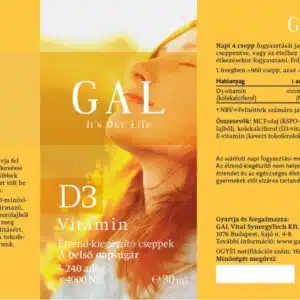 GAL D3-Vitamin csepp - 30ml