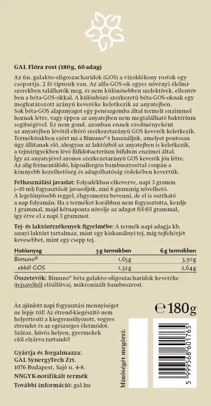GAL Flóra rost - 180g GAL Flóra rost - 180g