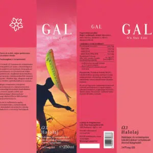 GAL Omega-3 halolaj - 250ml GAL Omega-3 halolaj - 250ml
