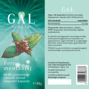 GAL Borsmentaolaj kapszula - 60db