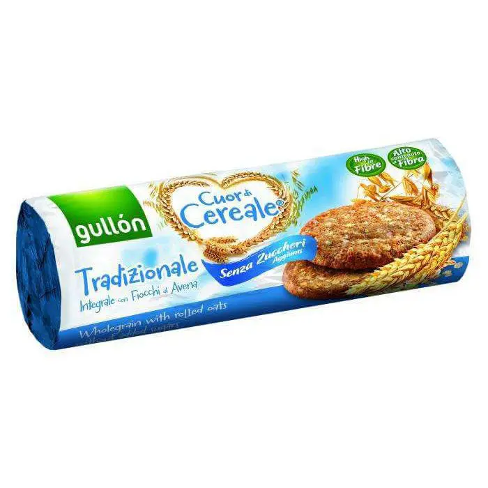 Gullón élelmi rostban gazdag cukormentes keksz (kék) – 280g Gullón élelmi rostban gazdag cukormentes keksz (kék) – 280g