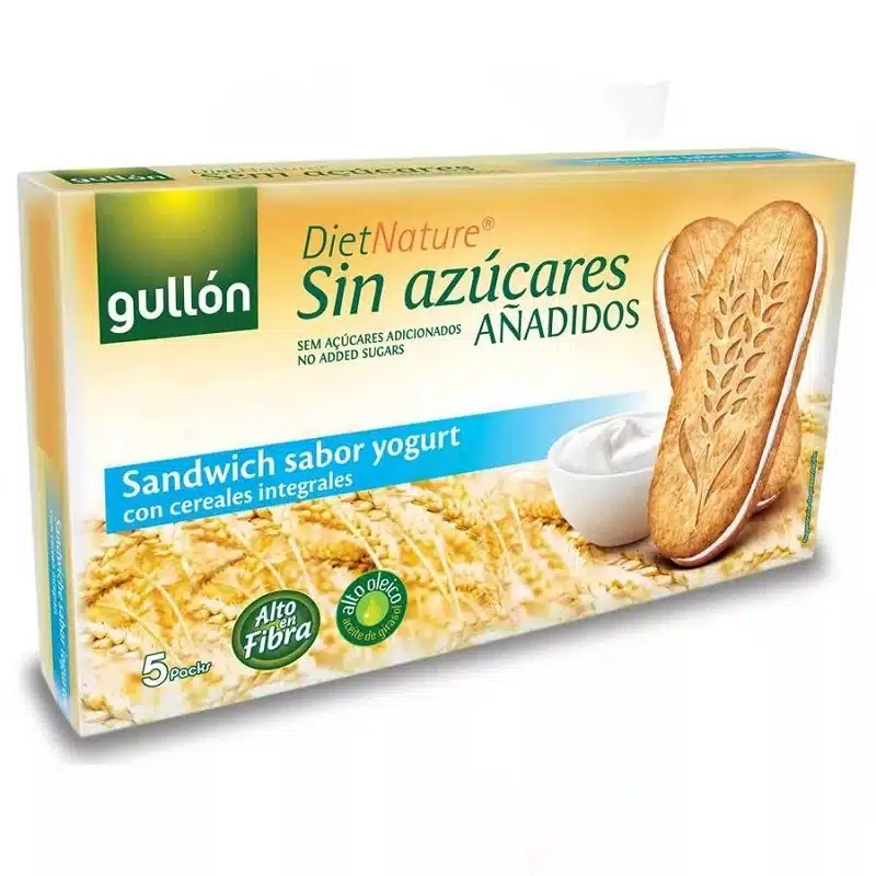 Gullón diabetikus szendvicskeksz joghurtos - 220g Gullón diabetikus szendvicskeksz joghurtos - 220g