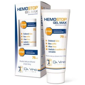 Hemostop Gél Max aranyérre krém - 75ml