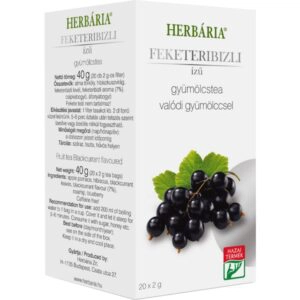 Herbária gyümölcstea feketeribizli - 20 filter