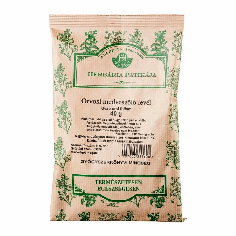 Herbária medveszőlőlevél tea Herbária medveszőlőlevél tea