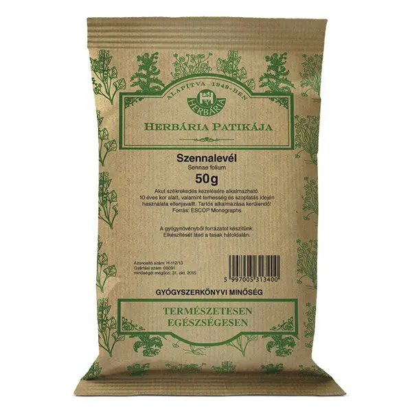 Herbária szennalevél Herbária szennalevél