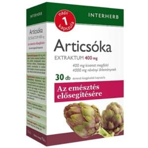 Interherb Napi 1 Articsóka Extraktum kapszula - 30db