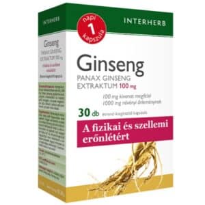 Interherb Napi 1 Ginseng Extraktum kapszula - 30db