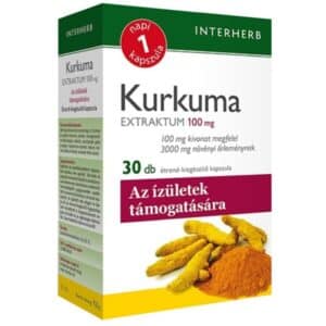 Interherb Napi 1 Kurkuma Extraktum kapszula - 30db