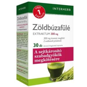 Interherb Napi 1 Zöldbúzafűlé Extraktum kapszula - 30db
