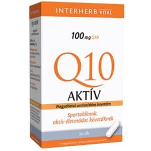 Interherb Q10 aktív kapszula - 30db