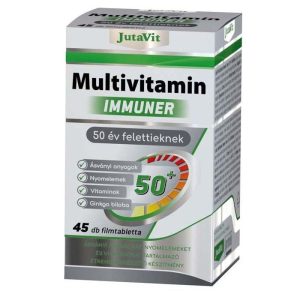 JutaVit Multivitamin Immuner Senior 50+ RETARD tabletta - 45db