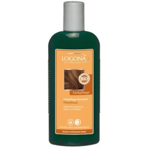 Logona színmegőrző sampon mogyoró barna fekete hajra – 250ml