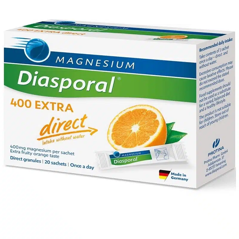 Magnesium Diasporal 400 Extra Direkt granulátum - 20db Magnesium Diasporal 400 Extra Direkt granulátum - 20db