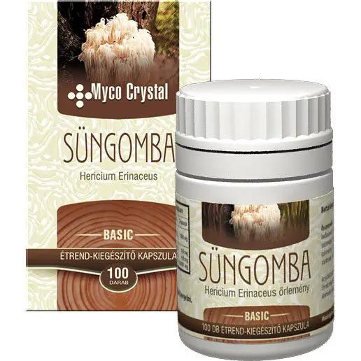 Myco Crystal Süngomba kapszula – 100db Myco Crystal Süngomba kapszula – 100db