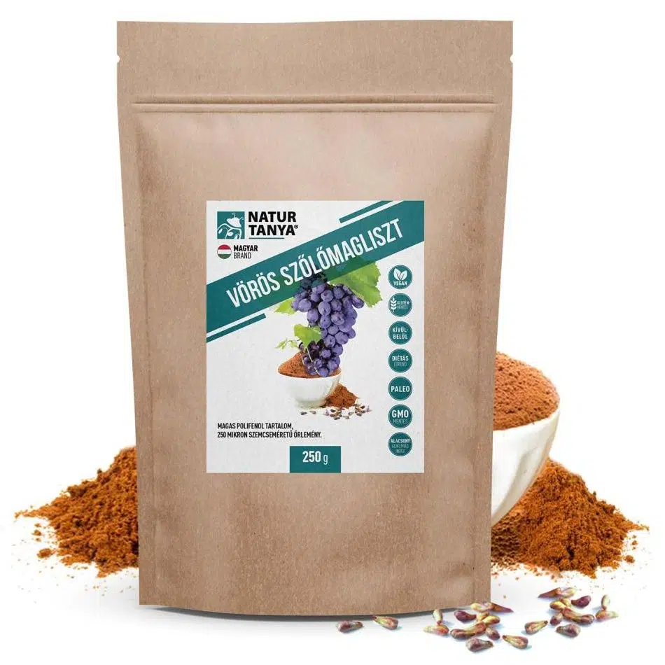 Natur Tanya Vörös Szőlőmagliszt - 250g Natur Tanya Vörös Szőlőmagliszt - 250g