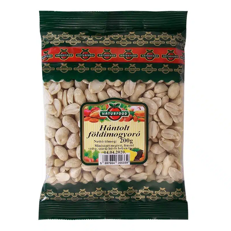 Naturfood Hántolt földimogyoró - 200g Naturfood Hántolt földimogyoró - 200g