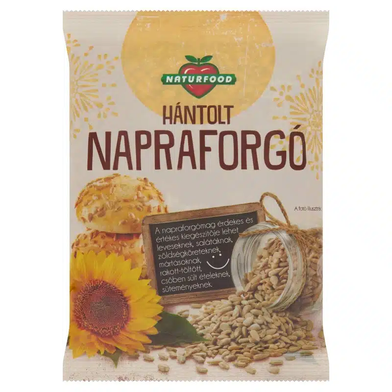 Naturfood Hántolt napraforgó - 500g Naturfood Hántolt napraforgó - 500g