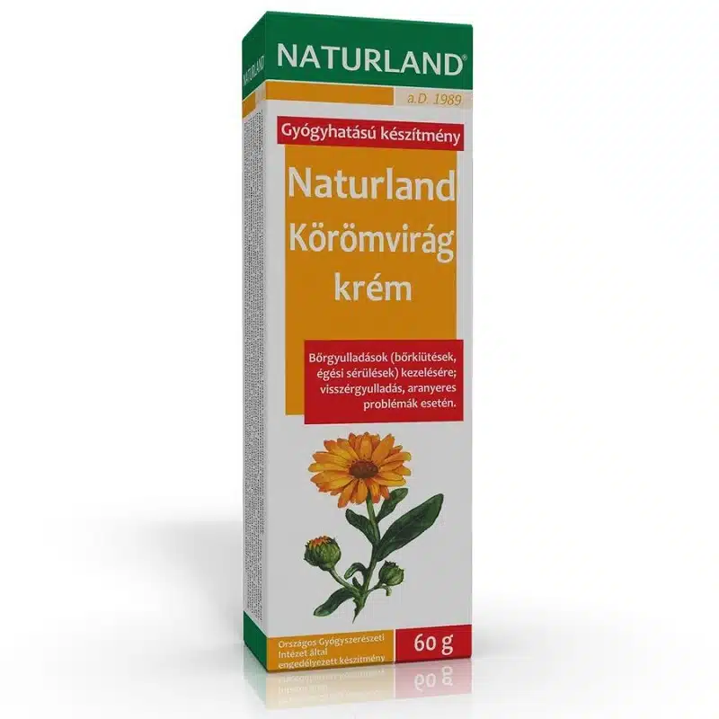 Naturland Körömvirág krém - 60 g Naturland Körömvirág krém - 60 g