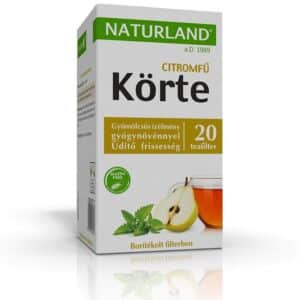 Naturland Körte-citromfű gyümölcstea - 20 filter