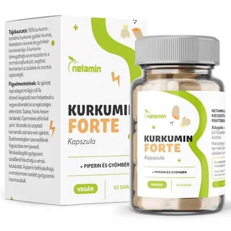 Netamin Kurkumin Forte kapszula Netamin Kurkumin Forte kapszula