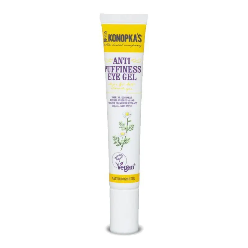 Dr. Konopka’s Szemkörnyékápoló gél duzzadt szemekre – 20ml Dr. Konopka’s Szemkörnyékápoló gél duzzadt szemekre – 20ml